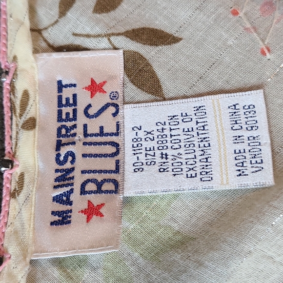 Mainstreet Blues Boho Blouse - Picture 11 of 15